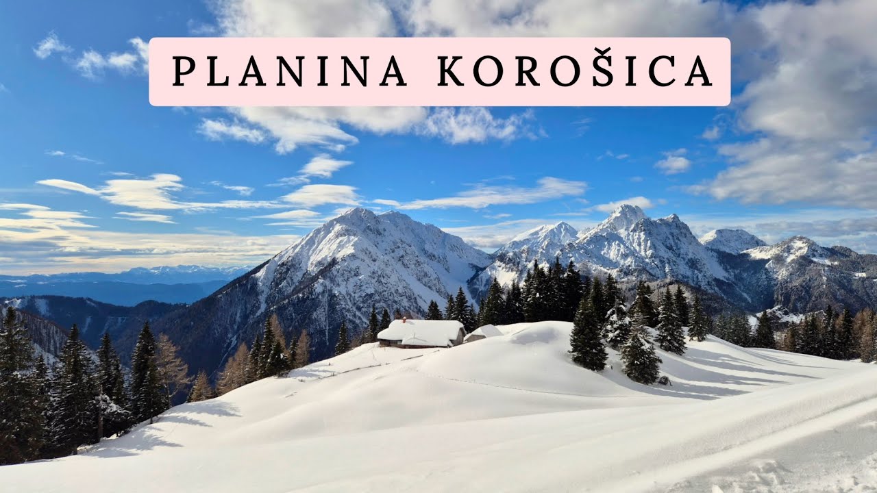 Planina Korošica | v plesu snežnega vetra 🌬❄️