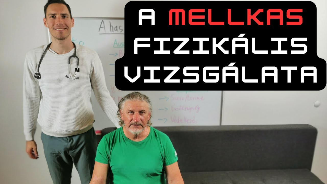 Mellkas fizikális vizsgálata + differenciáldiagnosztika (pneumonia, effusio, pangás, COPD)