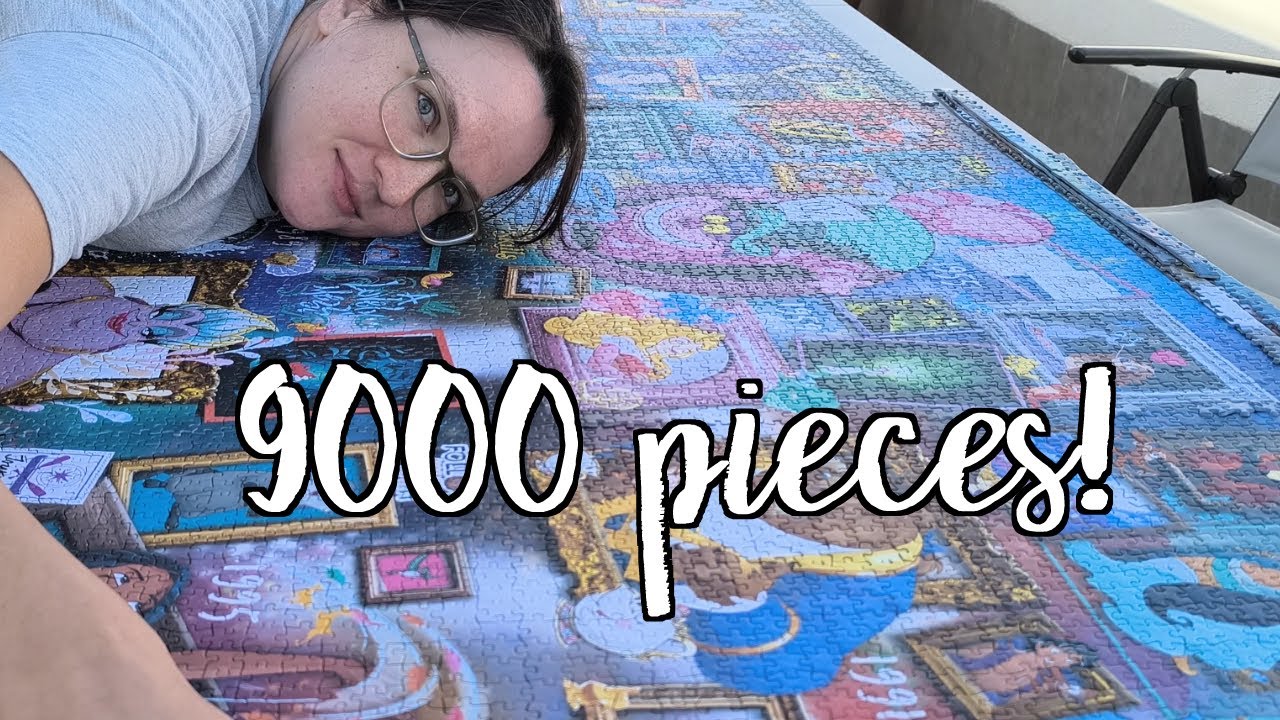 9000 piece Trefl Disney Puzzle Review! Biggest puzzle I've made yet!