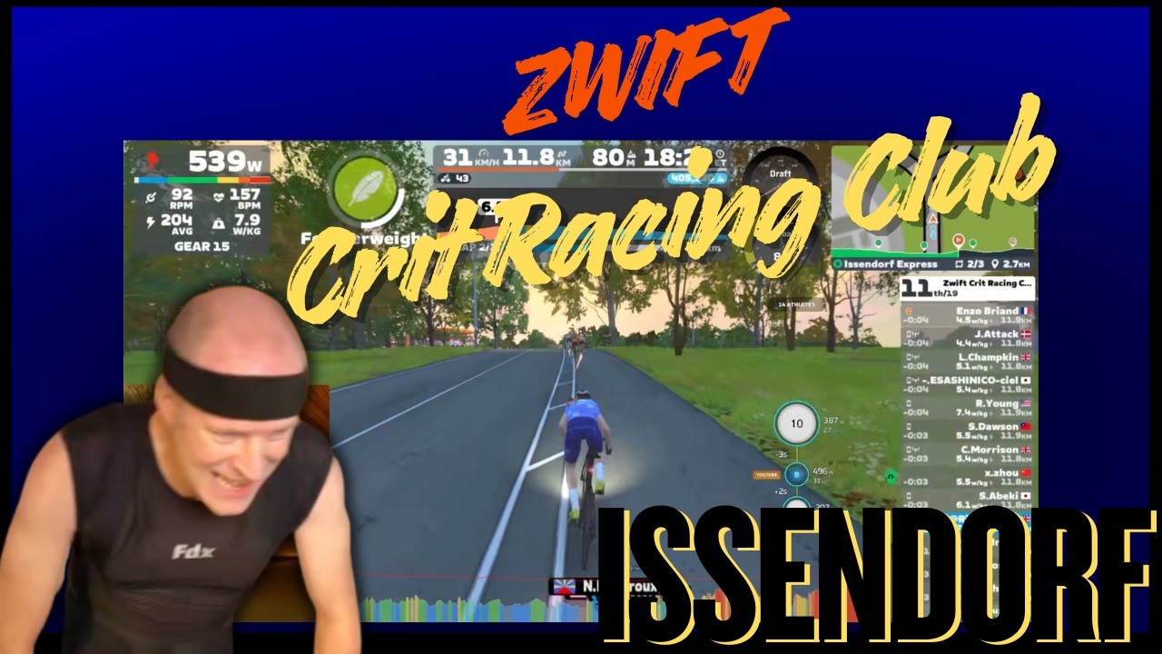 FULL CRIT RACE | Issendorf Express | Zwift Crit Racing Club | 350 - 520