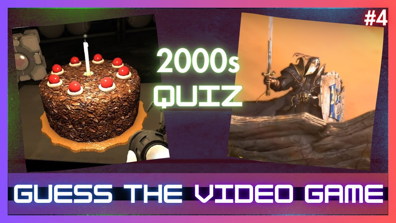 Video Game Quiz - Guess these 21 games from the 2000s