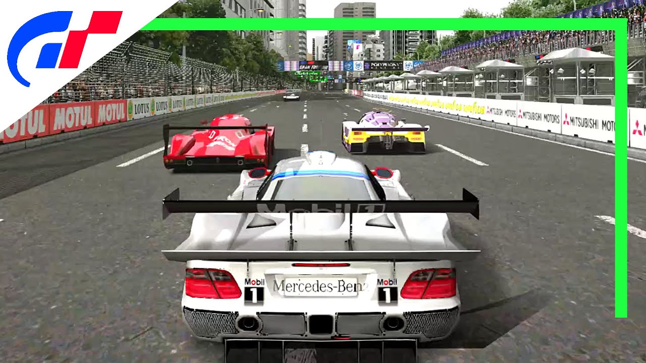 Gran Turismo 4 - Tokyo Route 246 - AMG Mercedes CLK-LM - Race