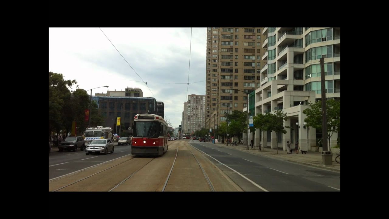 TTC 509 Harbourfront Streetcar Time Lapse