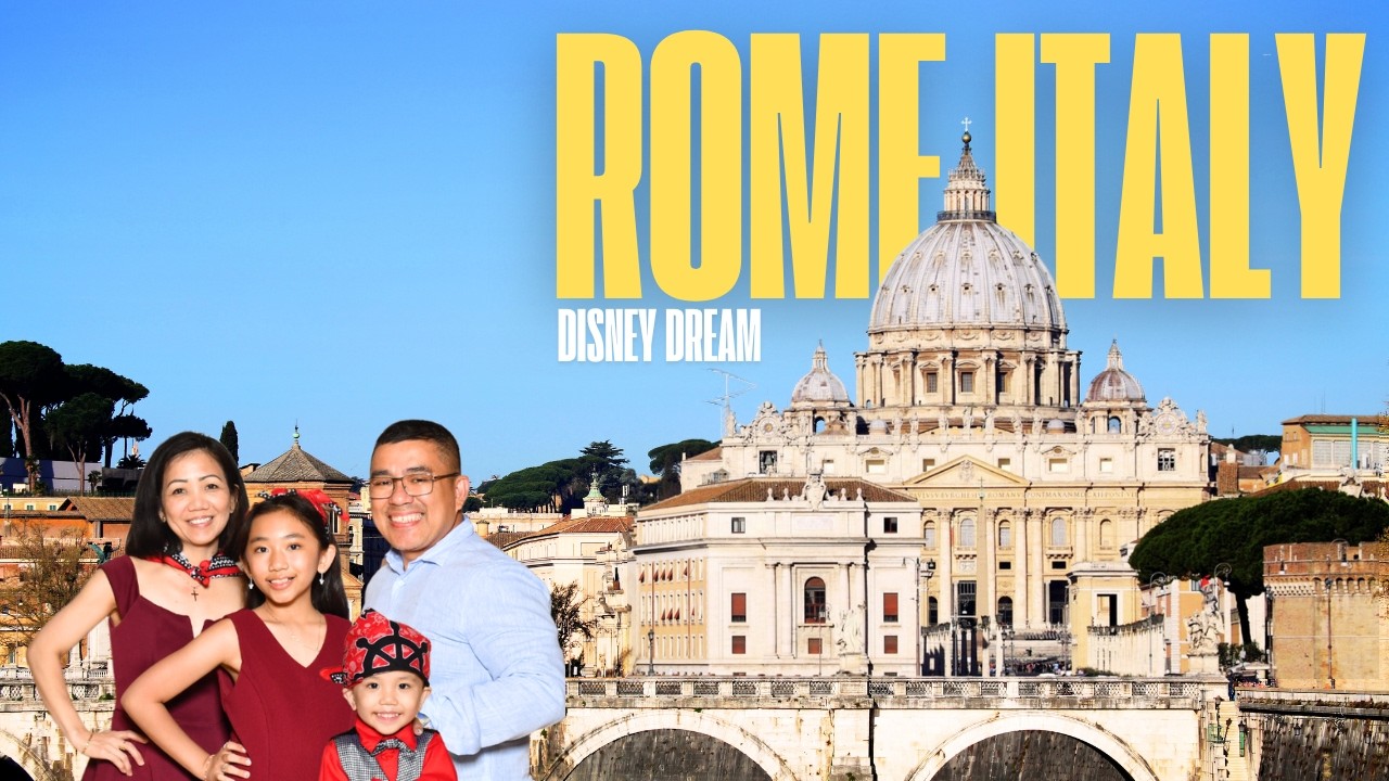 IT'S OUR LAST PORT OF ADVENTURE! DISNEY TRAVEL VLOG EP-6 🚢🇮🇹