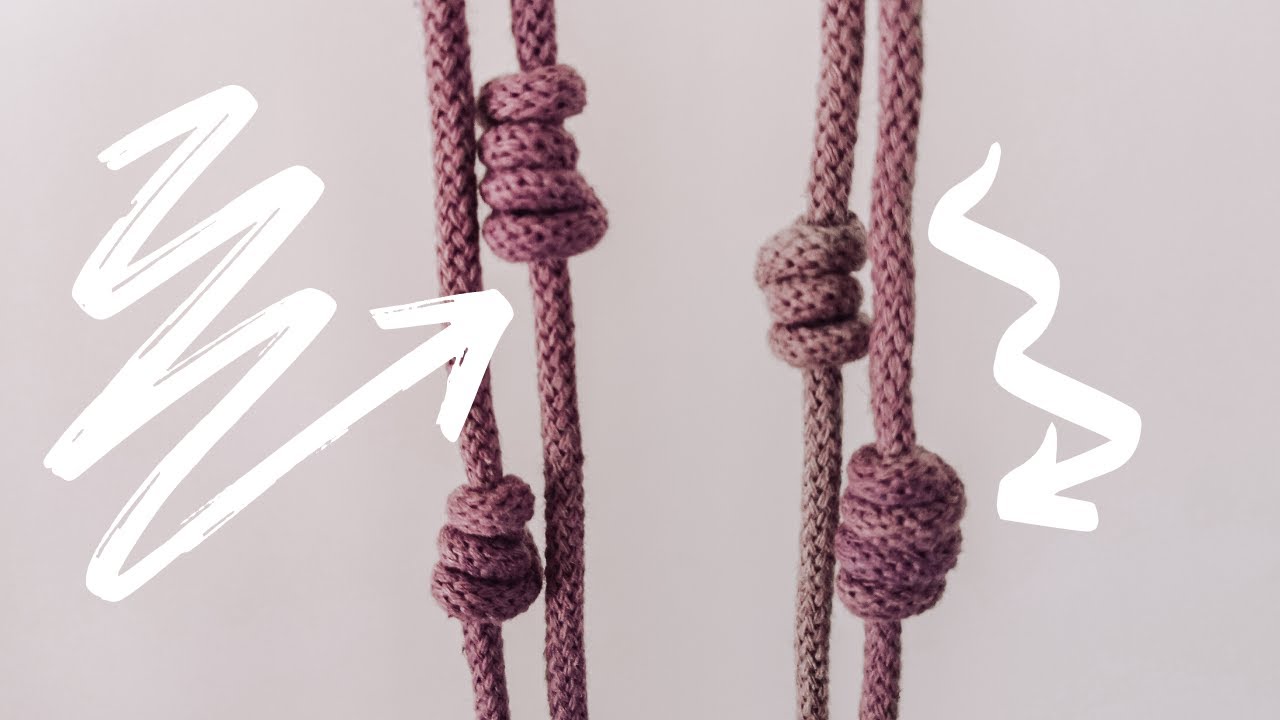 Makrama krok po kroku: węzeł baryłka/beczka