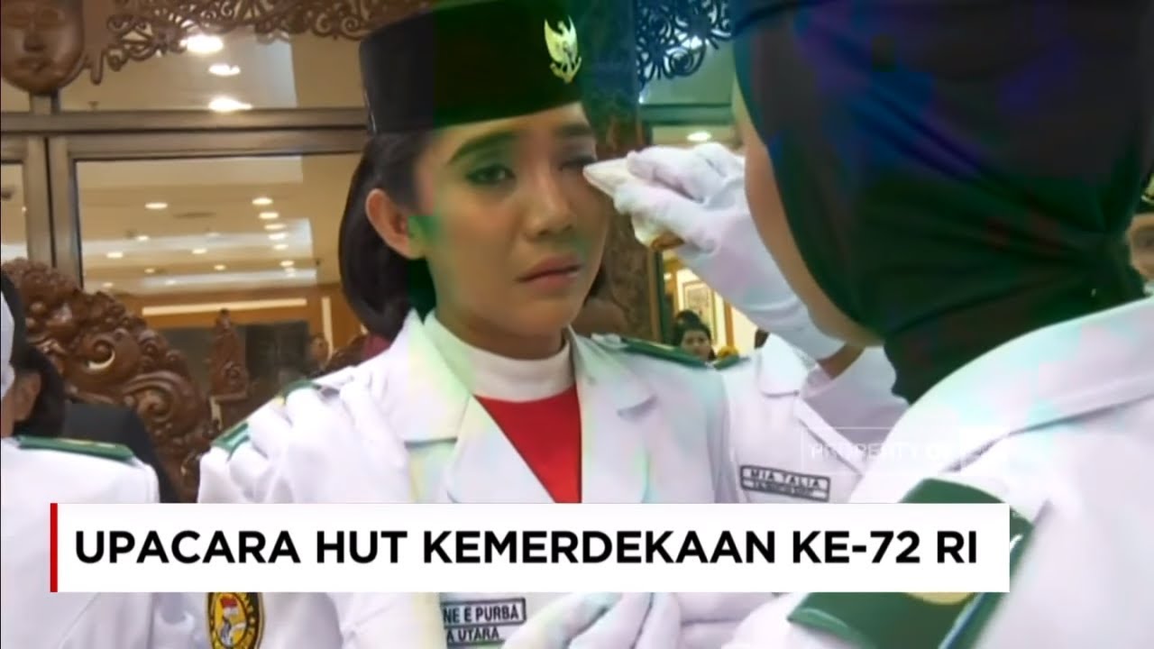 Ruth Purba, Tangisan Para Paskibraka, Upacara Penurunan Bendera 2017 - Merdeka dalam Bhinneka