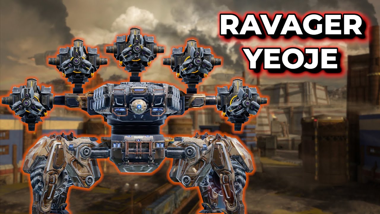 WR - Yeoje Ravager Lasering Down Enemies Up To 1100m Away | War Robots
