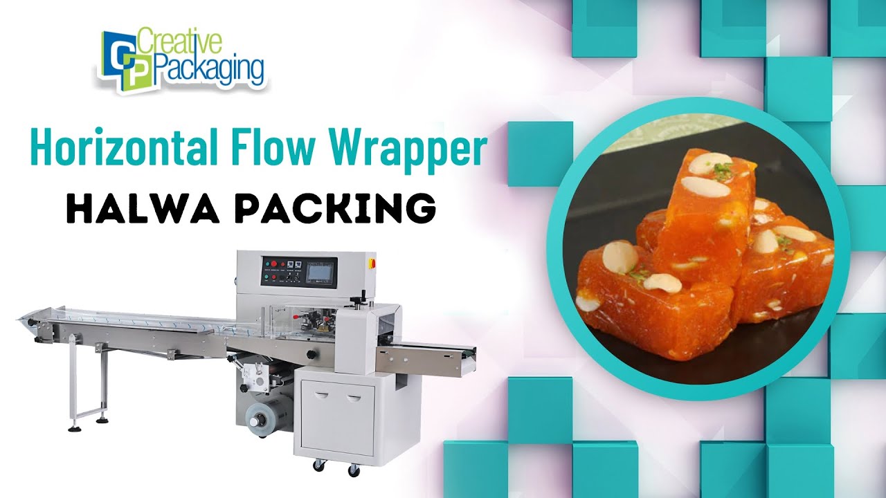 Halwa packing - Horizontal Flow Wrapper|  Creative Packaging Systems