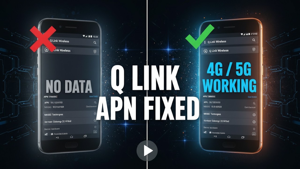 How To Setup Right internet APN Settings Qlink