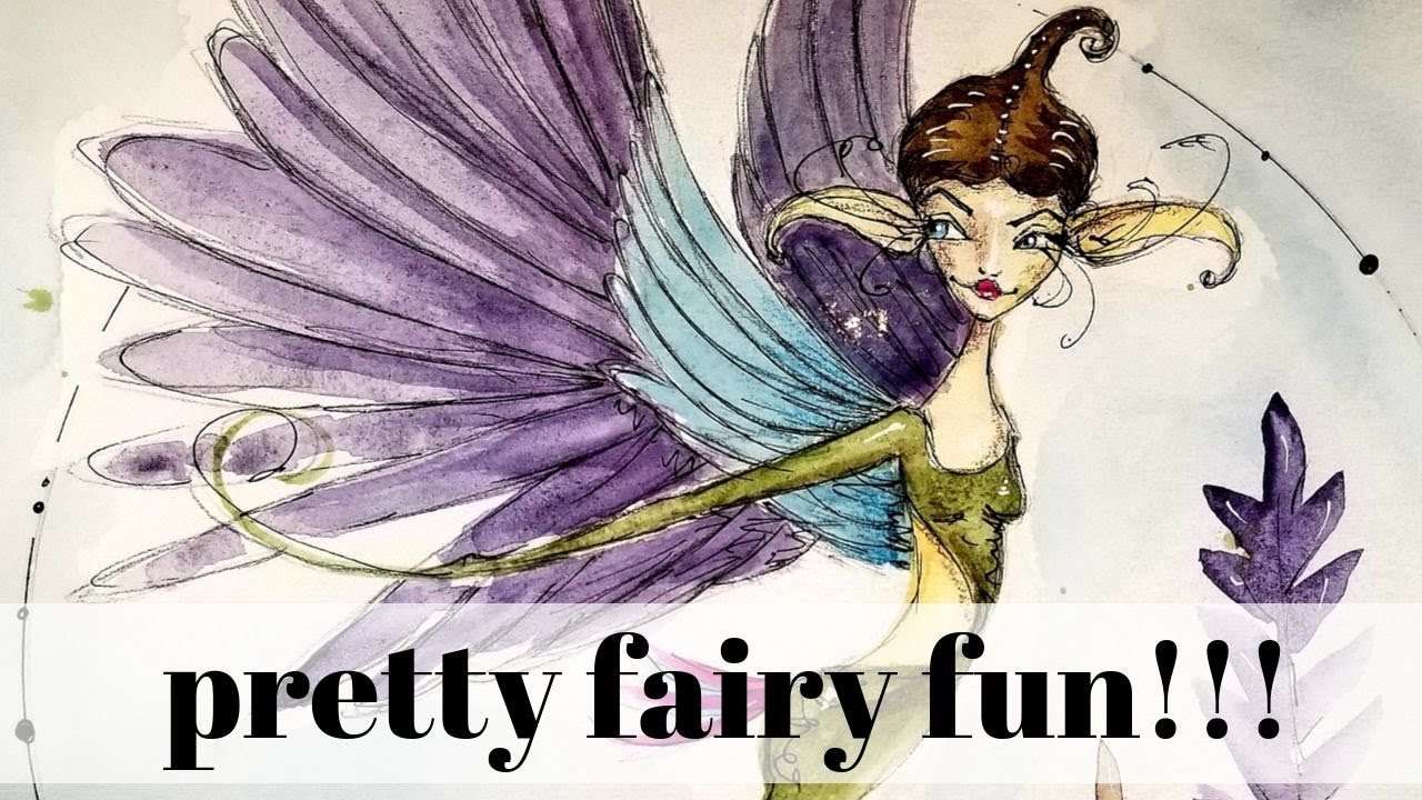 ENCHANTED MIXED MEDIA WATERCOLOR FAIRY [DANIEL SMITH]