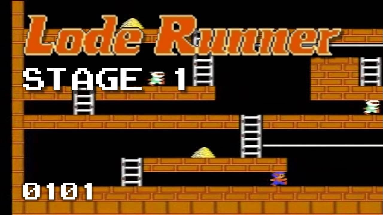Lode Runner 1 - Stage 1 [0101]