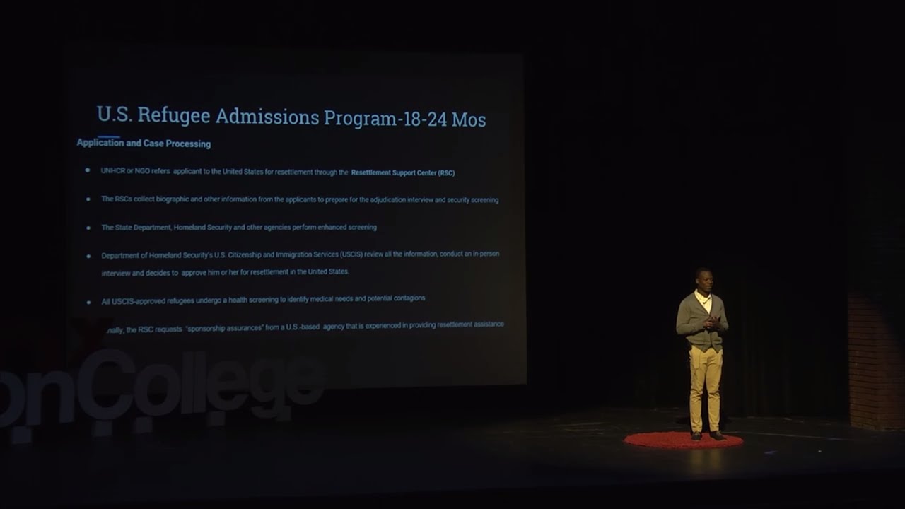 “Building Refuge: Finding Home as a Refugee in America” | Nymbio Yorke | TEDxJeffersonCollege