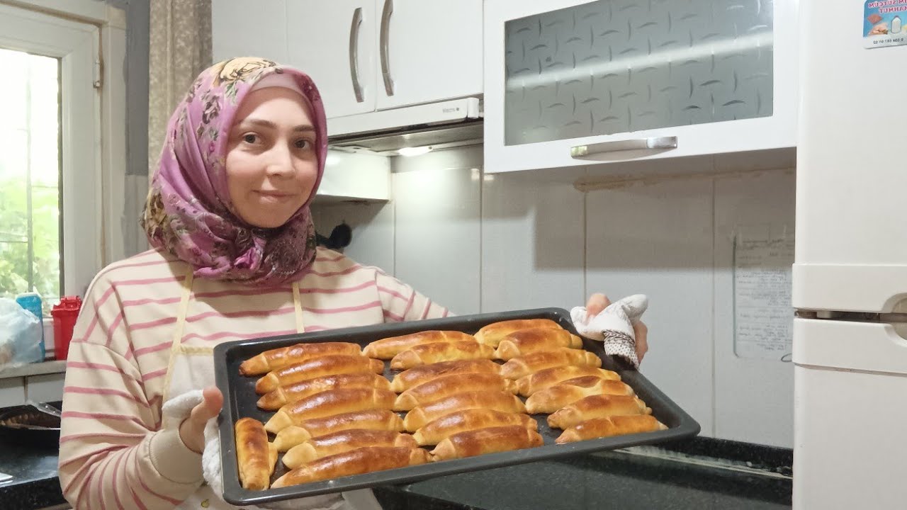 HAFİF LEZZETLİ BULUT POĞAÇA/YEŞİLLİKSİZ DURAMAYIZ/VLOG