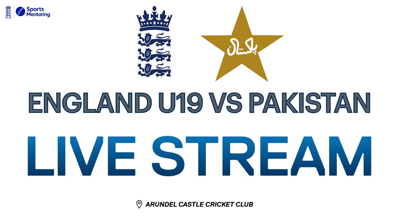 England Under-19s vs Pakistan Under-19s - Youth Test Match Day 2 - Live Stream