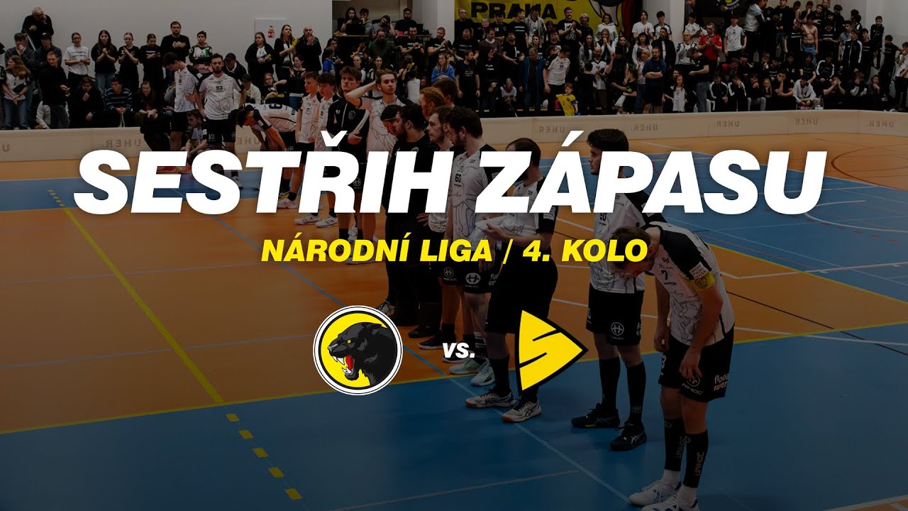 SESTŘIH | Panthers Praha - Start98 (Národní liga)