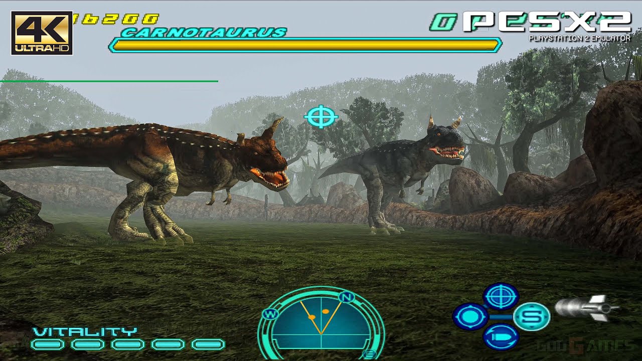 Dino Stalker - PS2 Gameplay UHD 4k 2160p (PCSX2)