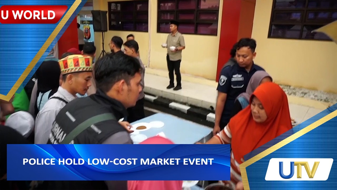 Police Hold Low Cost Market Event | U World | UTV
