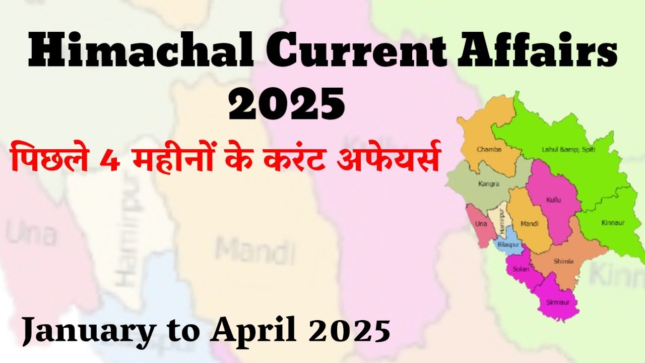 Himachal current affairs 2025