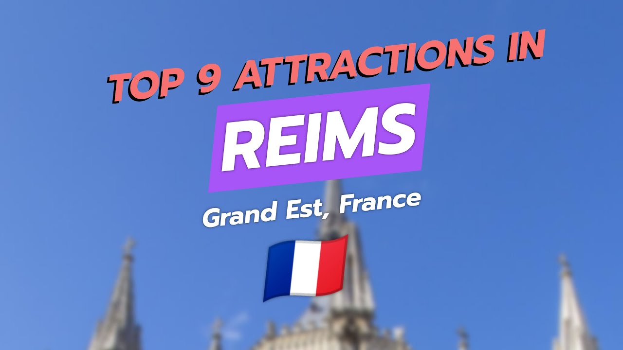 9 лучших достопримечательностей Реймса, Франция 🇫🇷✨ | Нотр-Дам де Реймс, пещеры Шампани и многое ...