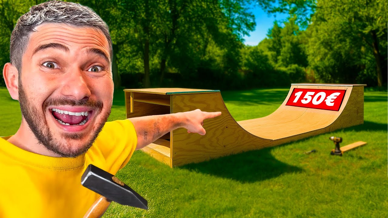 J'ai Construit Une Rampe De Skate En 24h !