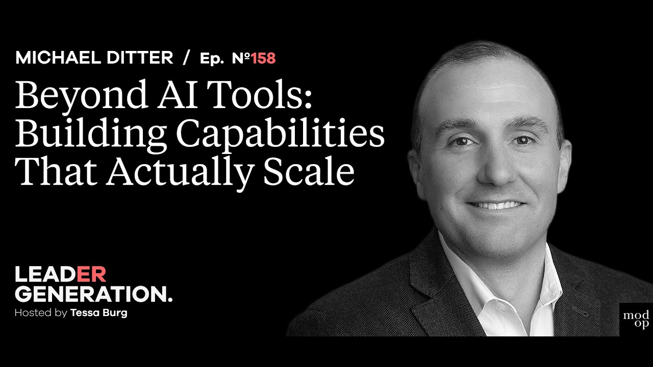 Beyond AI Tools: Building Capabilities That Actually Scale