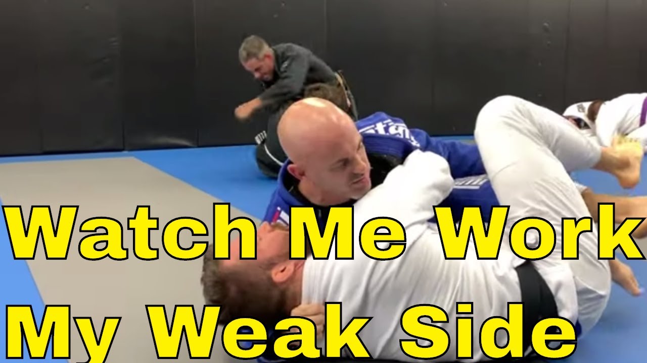 BJJ Rolling with a Purpose (Weak Side Half Guard & Monoplatas)