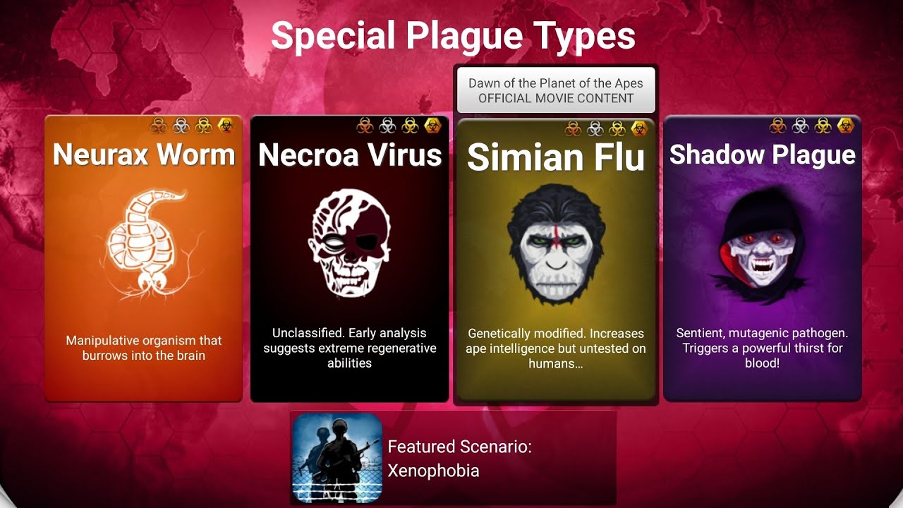 Plague Inc. Necroa Virus Mega Brutal (Old version)