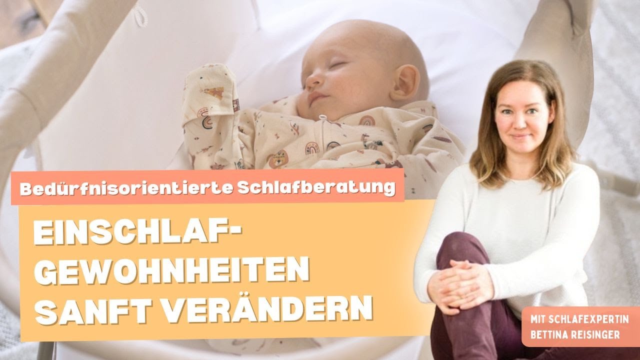 Einschlafgewohnheiten sanft verändern mit Bettina Reisinger | Babyschlaf-Konferenz Wombambino