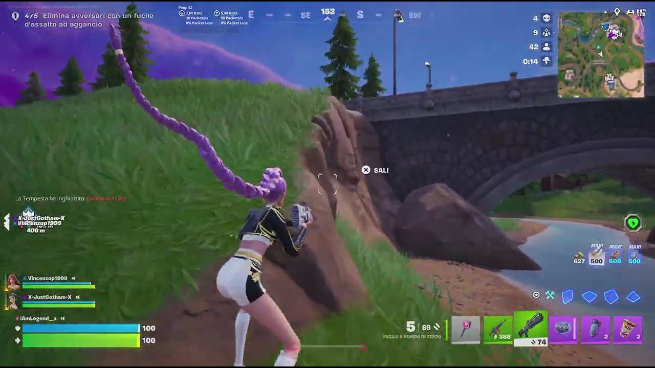 FORTNITE - GAMEPLAY CAPITOLO 7 STAGIONE 1 #89