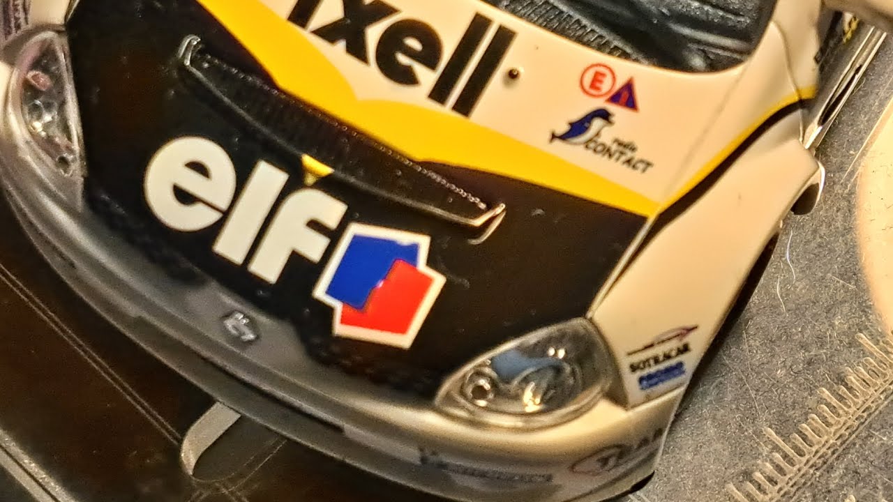 Ninco Renault Clio s1600 elf 💙 #scalextric #slot_cars #renault_slot #Ninco_slot #Ninco