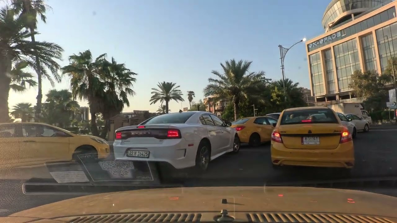 جولة من شارع الصناعة الى باب الشرقي 4k