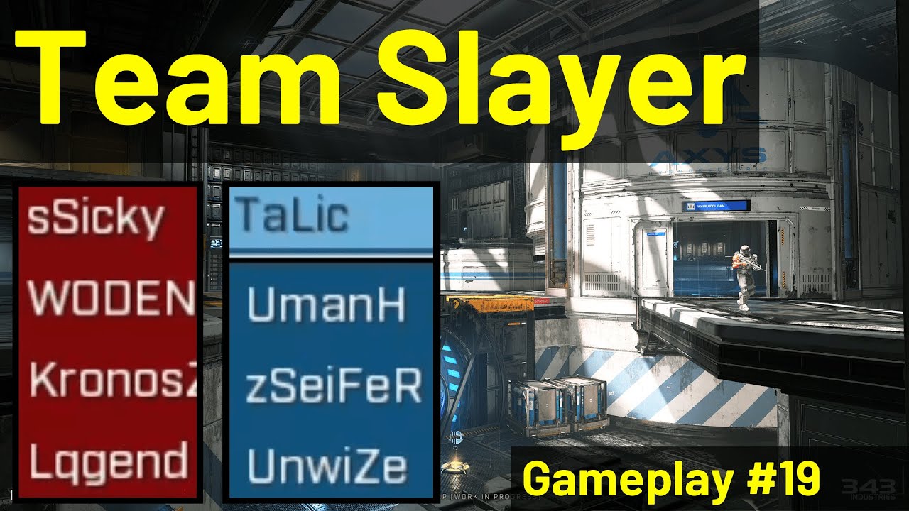 Halo Infinite // Intense Team Slayer vs. EU Halo Pros Talic, Seifer, Unwize & UmanH