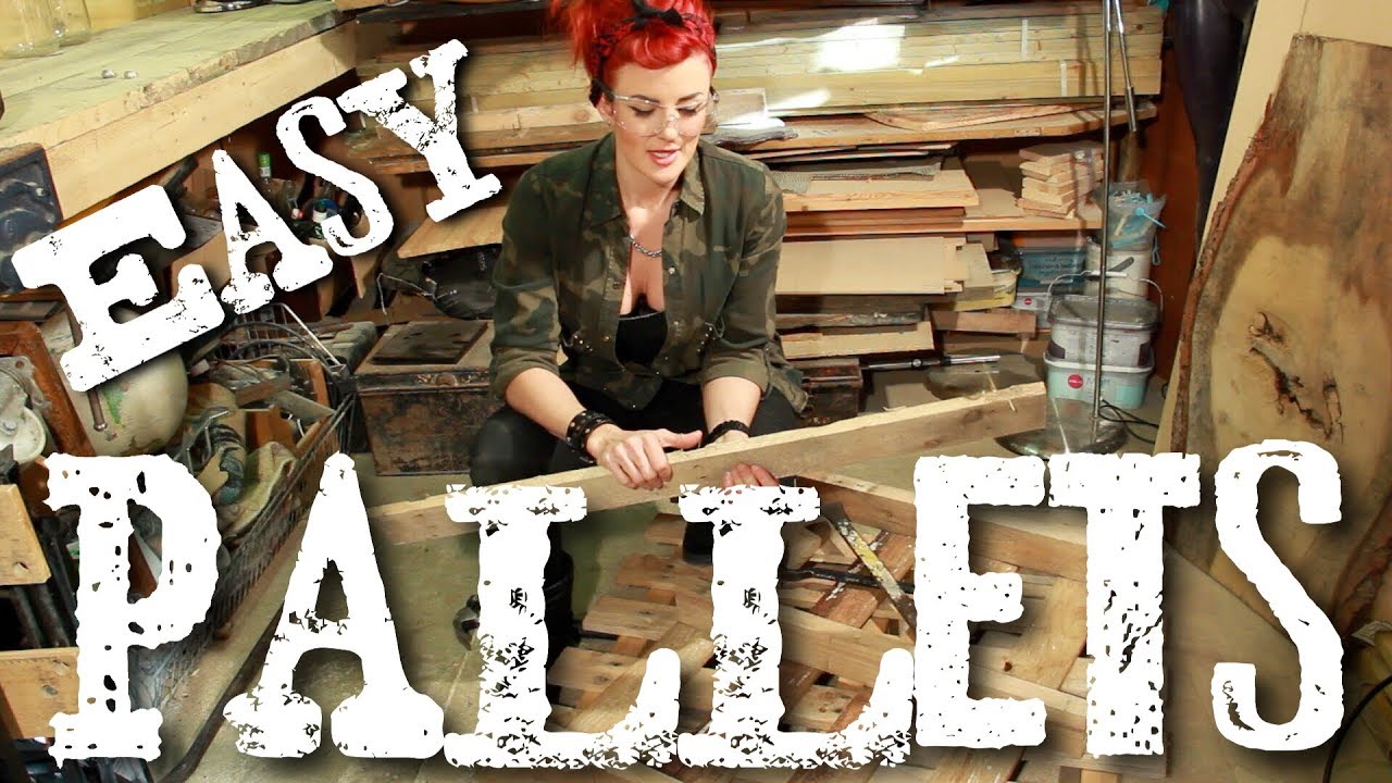Pallets - How to take them apart easily with cheap tools without splitting the wood