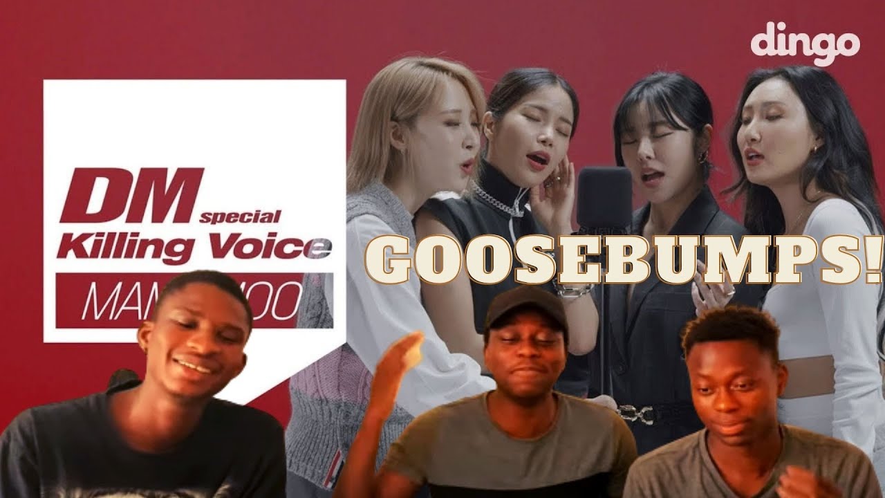 [4K] MAMAMOO's KILLING VOICE with perfect HARMONY/Egoistic, HIP, Dinga, AYA | Dingo Music | REACTION