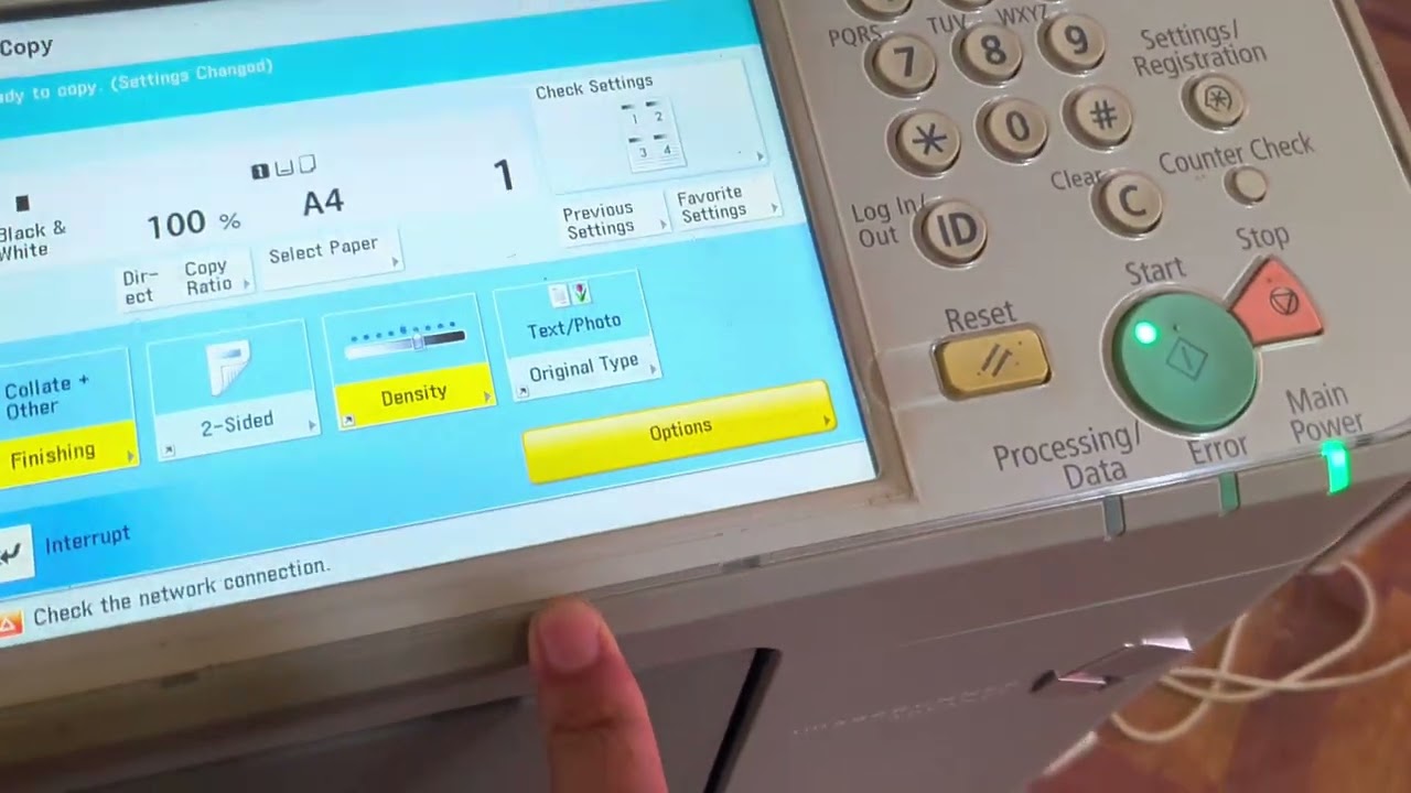 How to copy id card on CANON Printer