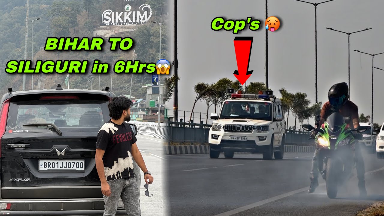 Fastest PATNA to SILIGURI in 6Hrs 😳 | DB Killer Kholte hi ZX-10R Superloud ho gayi 🥵