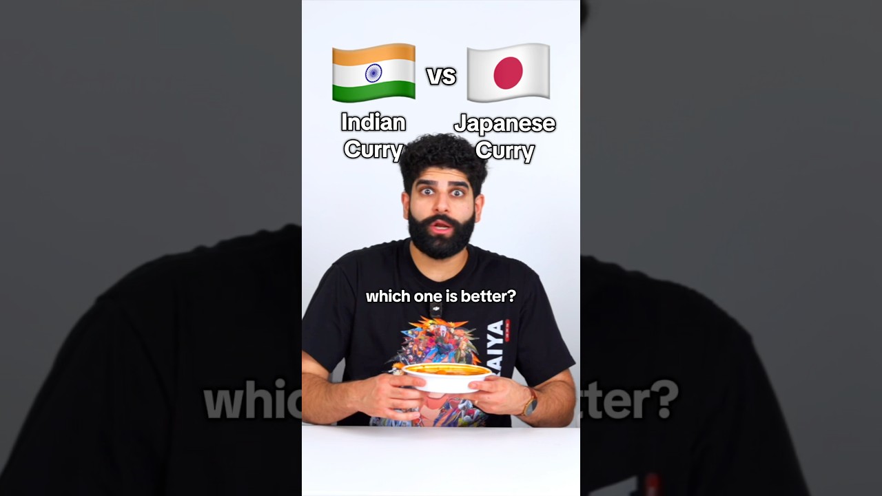 Indian curry vs Japanese curry with ​⁠@diveintojapan a as