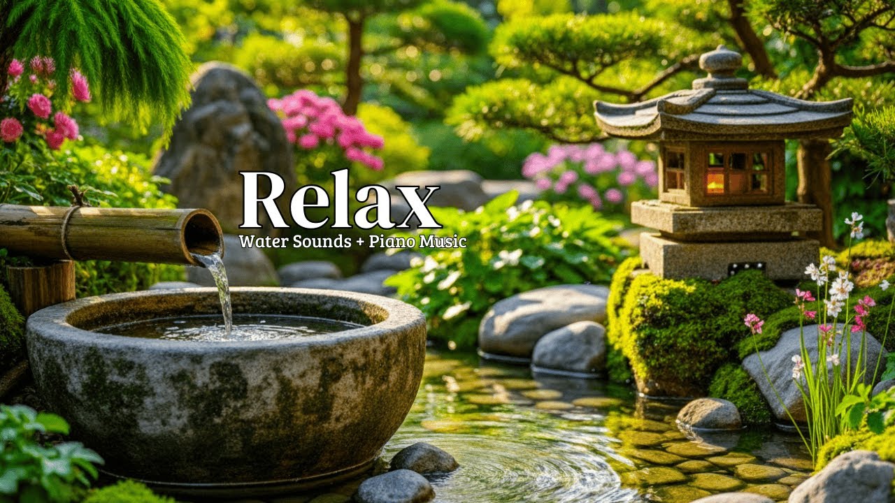 Sleep Music and Sound of Water 🌿 Calm Mind, Anxiety Relief, Deep Sleep