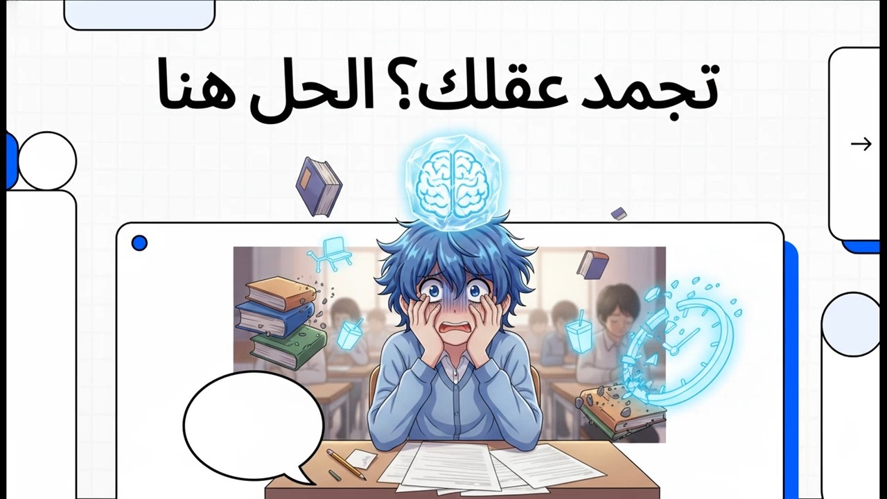 تجمد عقلك؟ الحل هنا
