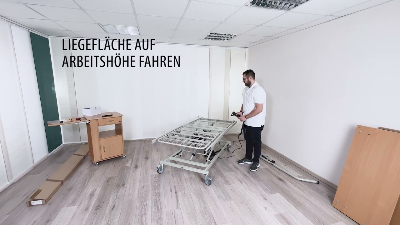 AKS S4 Pflegebett montieren ✅ Anleitung für Aufbau & Inbetriebnahme | rahm24