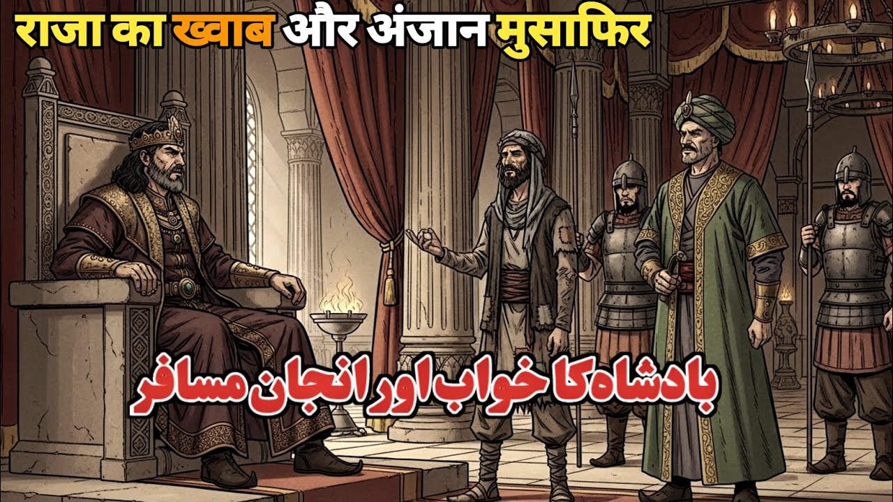 Badshah Ka Khawab Aur Anjan Musafir || राजा का ख्वाब और अंजान मुसाफिर || #badshahkakhwab