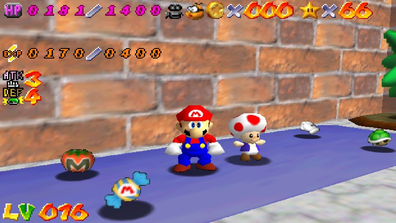 Super Mario 64 but it's an RPG Finale
