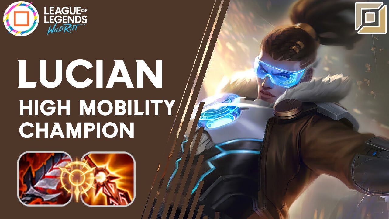 Lucian High Mobility Champion || Wild Rift Lucian Gameplay || Lucian Build and Runes | Platinum Rank