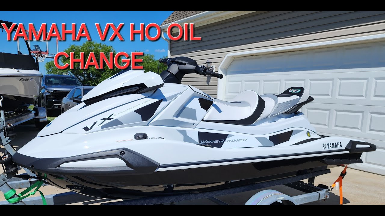 2024 Yamaha Waverunner VX HO 1.9L OIL CHANGE