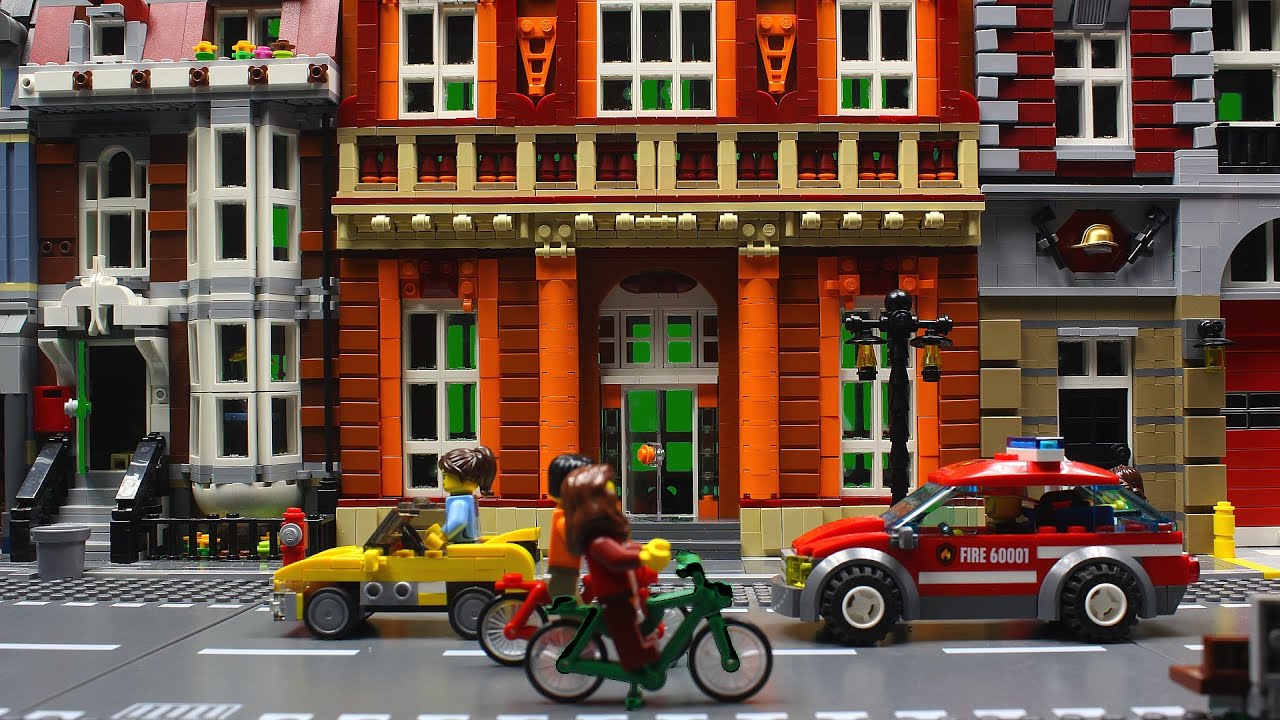 LEGO STOP MOTION / Moc Orange Building Timelapse / Canon 600D / CXII