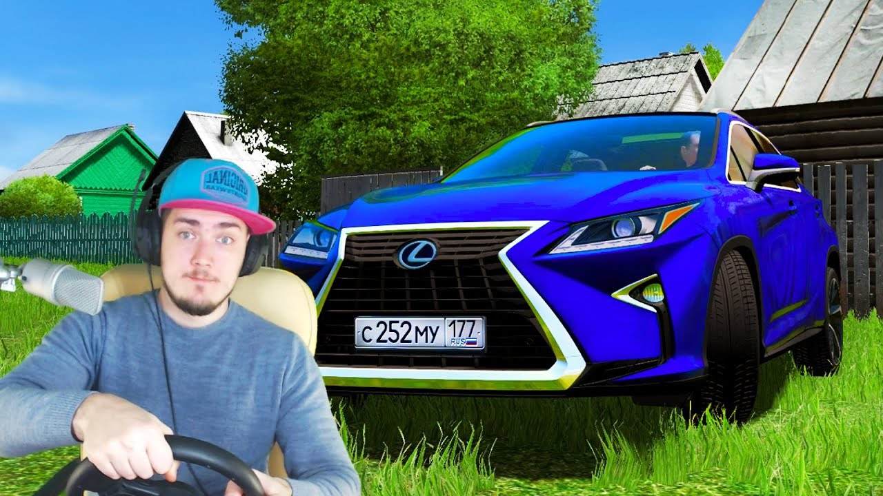 ЕДУ К БАБУШКЕ В ДЕРЕВНЮ - City Car Driving + РУЛЬ