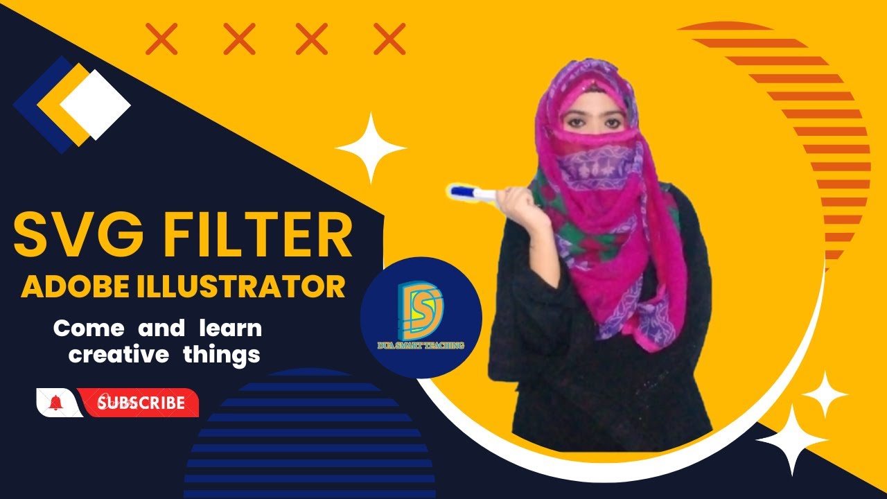 Adobe Illustrator SVG filters | Introduction to SVG Filters| How to Make SVG Files Adobe Illustrator