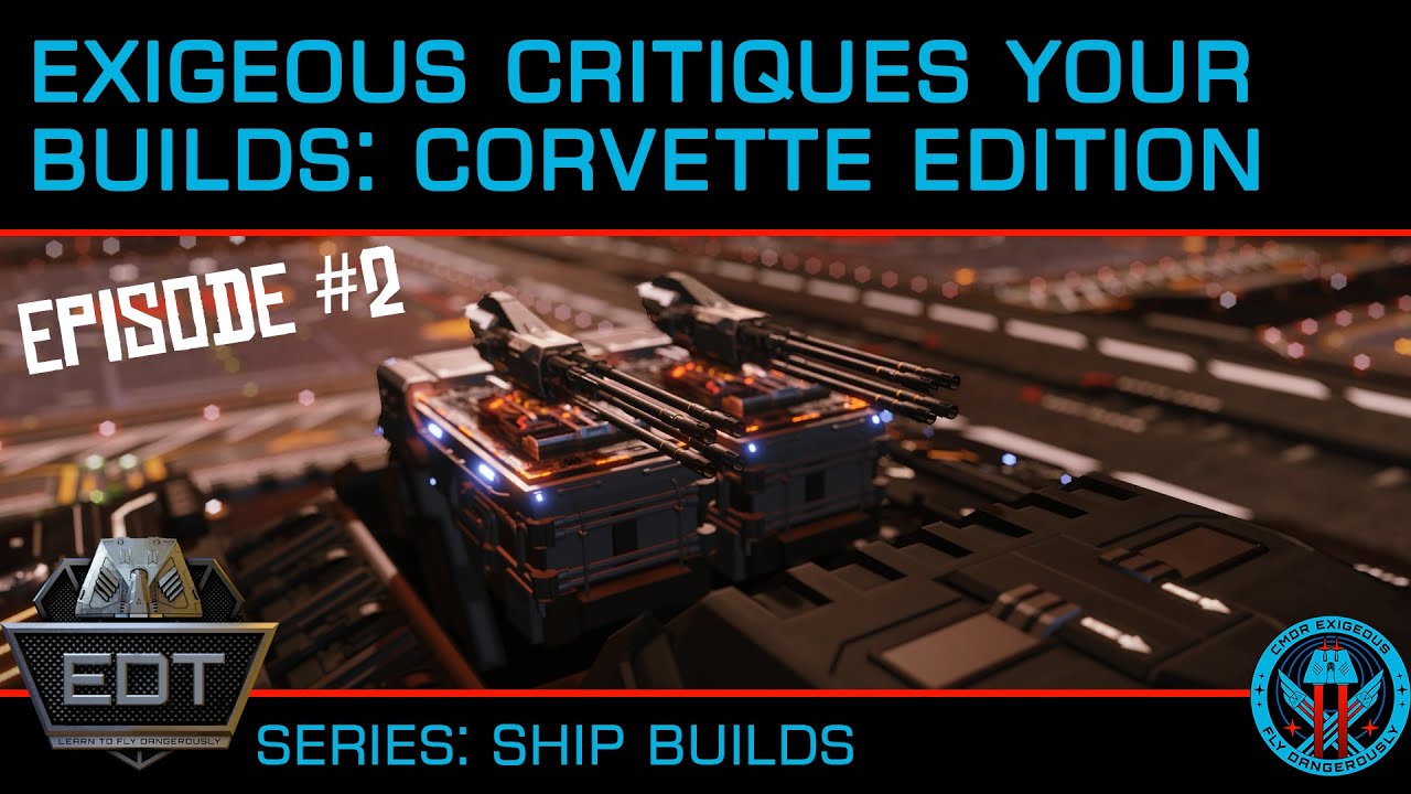 Federal Corvette-Engineered Builds-PvE, PvP, Anti-Xeno, Mining, Trading, Exploration-Elite Dangerous