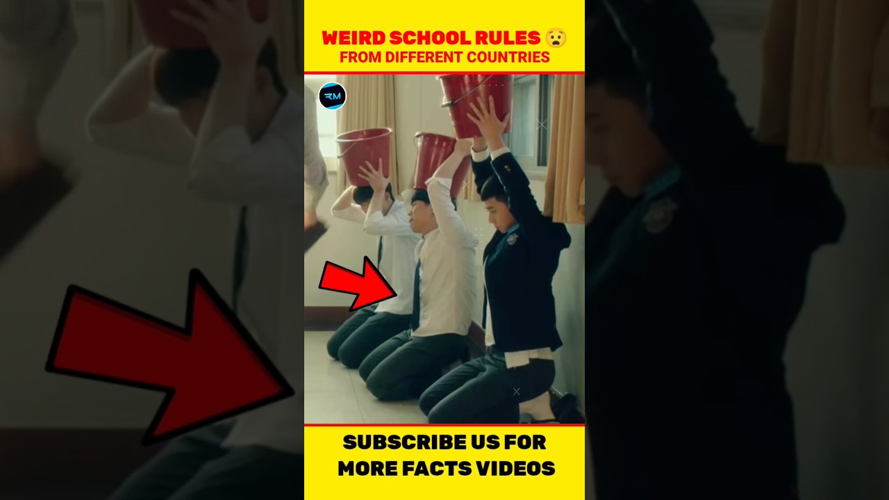 Weird School Rules From Different Countries #school #shorts