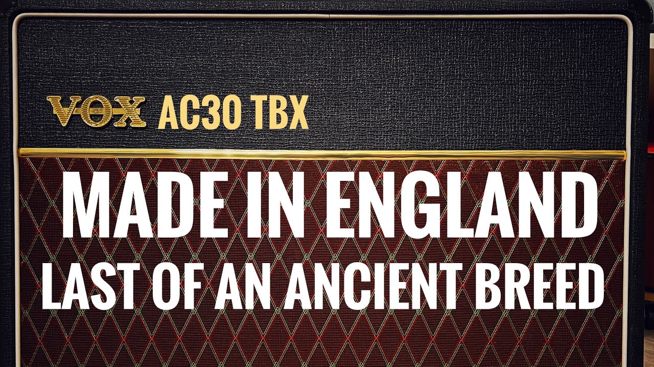 Vox AC30 TB-X Made in England 2003: Clean and Cranked